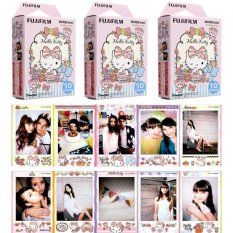 Fujifilm Instax Mini Hello Kitty HK Instant 30 Film for Fuji 7s 8 25 50s 70 90 / Polaroid 300 Instant Camera / Share SP-1 Printer (Intl)