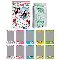 Fujifilm Instax Mini Kitty Instant 10 Film for Fuji 7s 8 25 50s 70 90 / Polaroid 300 Instant Camera / Share SP-1 Printer - Intl