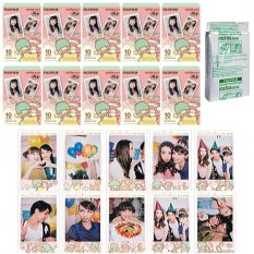 Fujifilm Instax Mini Little Twin Star Instant 100 Film for Fuji 7s 8 25 50s 70 90 / Polaroid 300 Instant Camera / Share SP-1 Printer - INTL