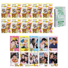 Fujifilm Instax Mini Rilakkuma I Love Gyu Instant 100 Film for Fuji 7s 8 25 50s 70 90 / Polaroid 300 Instant Camera / Share SP-1 Printer - INTL