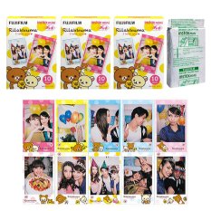Fujifilm Instax Mini Rilakkuma I Love Gyu Instant 30 Film for Fuji 7s 8 25 50s 70 90 / Polaroid 300 Instant Camera / Share SP-1 Printer - INTL