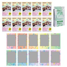 Fujifilm Instax Mini Shiny Star Instant 100 Film for Fuji 7s 8 25 50s 70 90 / Polaroid 300 Instant Camera / Share SP-1 Printer - INTL