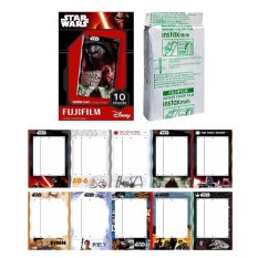 Fujifilm Instax Mini Star Wars Instant 10 Film for Fuji 7s 8 25 50s 70 90 / Polaroid 300 Instant Camera / Share SP-1 Printer (Intl)