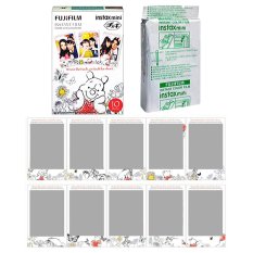 Fujifilm Instax Mini Winnie the Pooh Instant 10 Film For Fuji 7s 8 25 50s 70 90 / Polaroid 300 Instant Camera / Share SP-1 Printer - INTL
