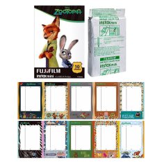 Fujifilm Instax Mini ZooTopia Instant 10 Film for Fuji 7s 8 25 50s 70 90 / Polaroid 300 Instant Camera / Share SP-1 Printer - Intl