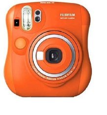 Fujifilm Instax Polaroid Camera Mini 25s - Orange