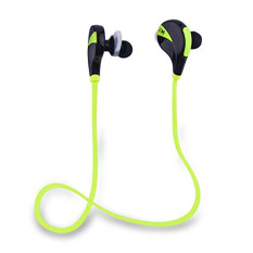 G6 Sweat-proof Bluetooth 4.0 Headset Wireless Stereo Sports Headphone Music Handsfree Earphone With Mic for iPhone Samsung LG (Green) - INTL