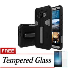 Galaxy X Case Military Protection For Samsung Galaxy J1 Ace + Gratis Tempered Glass - Abu-abu