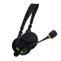 Game headphones Heavy bass head-mounted office computer Internet cafe headset(INTL)