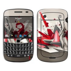 Gelaskins Red Metal - Blackberry Dakota 9900