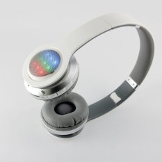Generic Headset Bluetooth Enjoy Music LED L2 White