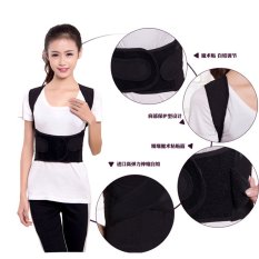 Genuine Korset Punggung Pelangsing U9 - Size M - Hitam