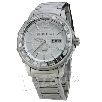 george claude jam tangan pria putih abu gc 3138 george claude jam tangan pria putih abu gc 3138