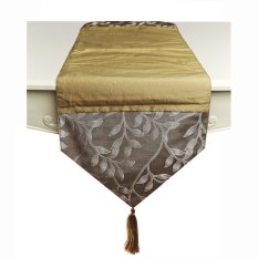 GH Home Ideas Taplak Meja / Table Runner 32cm x 160cm Zoe Charm - Cokelat