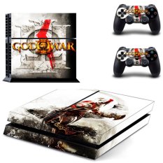 God of War Series Protective Decal Skin Sticker for Sony Playstation 4 PS4 Console & 2 Controllers (Intl)