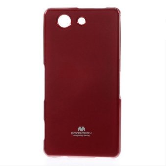 goospery mercury jelly casing z3 compact mini merah goospery mercury jelly casing z3 compact mini merah
