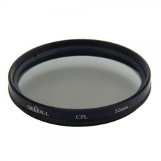 Green.L 52mm CPL Camera Lens Digital Filter Gray & Black Border - Intl