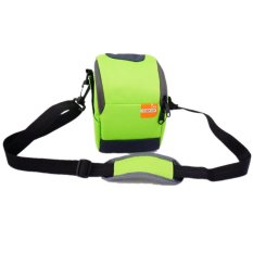 Green Soft Camera Bag Case Pouch For Sony A5000 a6000 A7 A7R NEX-5N NEX-5T NEX-5RL NEX-6 NEX-7 NEX-F3 (Intl)