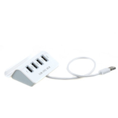 H-506 HUB USB 2.0 OTG 2 in 1 4 ports Dock 480Mbps for Smart Phone PC (White) - Intl