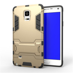 Hard Back Cover for Samsung Galaxy S5 Case I9600 S V G900F G900A Stand Mobile Phone Bags Full Protective Brand New (Gold)(Intl)