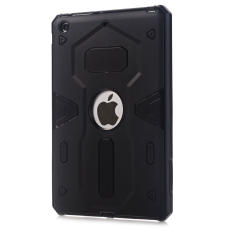 Hard PC + Soft Silicon Back Case for Apple iPad Mini 1 2 3 (Black)