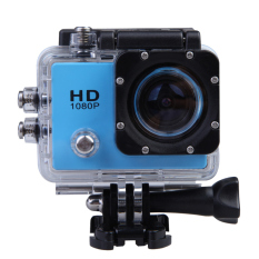 HD 1080P Helmet Car Cam Sports DV Action Waterproof Camera SJ5000 (Blue) - Intl