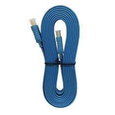 HDMI to HDMI Kabel 3 Meter Flat Versi 1.4 High Quality - Biru