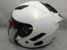 Helm KYT Galaxy Solid White / Putih