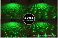 High Powered 2in1 Laser Pointer Pen Star Cap 5mW Stage Light Green/Red/blue AY151/AY153-SZ