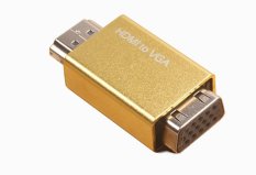 Hineight Konverter HDMI to VGA Tanpa Kabel Aktif Metal