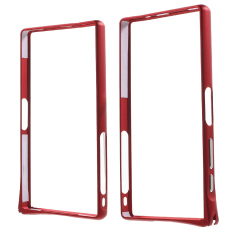 Hippocampal Buckle Aluminum Alloy Bumper for Sony Xperia Z5 Compact (Red)
