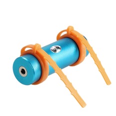 HKS Waterproof USB Plug Music MP3 Player for Swimming Diving Water Sports FM 4GB (Blue) - INTL