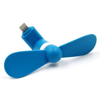 hob mini usb portable fan for apple biru lazada indonesia hob mini usb portable fan for apple biru lazada indonesia