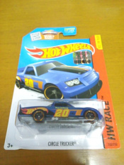 Hot Wheels - Circle Trucker Blue Factory Seal