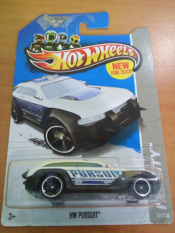 Hot Wheels - HW Pursuit Black Akta