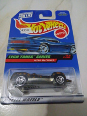 Hot Wheels - Speed Machine Brown Tech Tones Series Kartu Lama