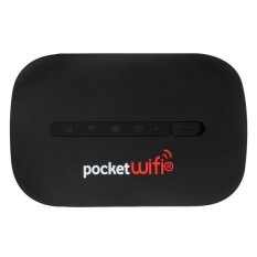 Huawei Vodafone Mobile WiFi Hotspot R207 Pocket WiFi 3G Mobile Modem Mini WiFi Router, 21.6 Mbps Download, 5.76 Mbps Upload, Networks: GPRS and GSM and EDGE and HSPA+(Black) - Intl