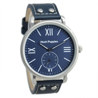 hush puppies jam tangan pria biru kulit 3853m 2503 hush puppies jam tangan pria biru kulit 3853m 2503