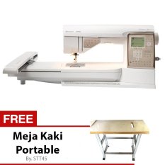 Husqvarna Viking Topaz 30 - Mesin Jahit Bordir Otomatis Portable Komputer By Singer + Stt.45 + Gratis Meja Kaki Portable