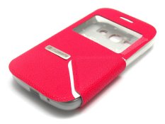 I-Gear Original Flip Cover Treeangel For Samsung Galaxy Ace 3 - Merah Muda