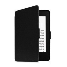 iLife Fintie Kindle Paperwhite SmartShell Case the Thinnest and Lightest Leather Cover for All New Amazon Kindle Paperwhite Fits All versions: 2012 2013 2014 and 2015 New 300 PPI (Black)
