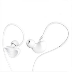 In-Ear Earbuds Mic Stereo Earphone Headset Headphone For Mobile Phone or MP3 or MP4(white)- Intl