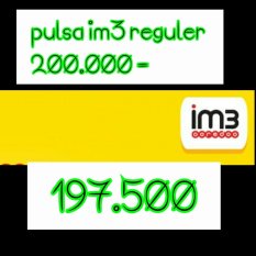 Indosat Ooredoo IM3 Pulsa 200.000