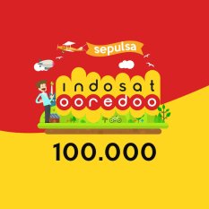 Indosat ooredoo Pulsa Electric Indosat Reg - 100.000
