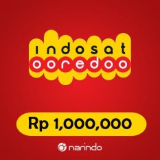 Indosat ooredoo Pulsa Electric Indosat Reg -1000.000
