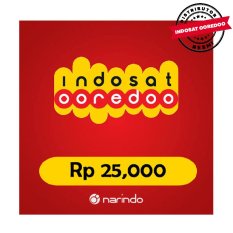 Indosat ooredoo Pulsa Electric Indosat Reg Rp. 25.000