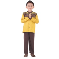 Inficlo Baju Koko Anak Solihin SNY 204 - Kuning
