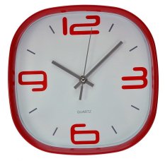 Inno Foto Jam Dinding / Wall Clock YM-7851C - Merah