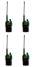 Jacom Handy Talky Single Band JC-2R VHF - Hitam - 4 Unit