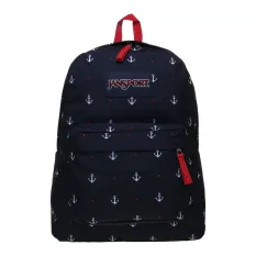 JanSport Superbreak Backpack - Red Tape-Land Ahoy JanSport Superbreak Backpack - Red Tape-Land Ahoy